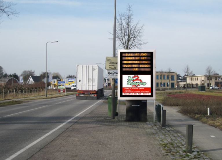 Information displays for municipalities